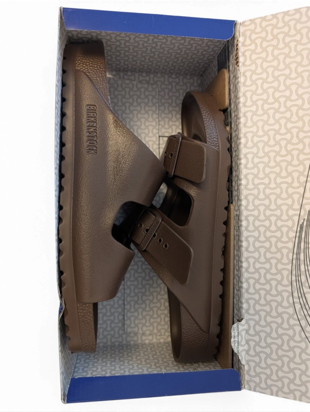 BIRKENSTOCK Arizona Essentials Eva Sandals Roast Brown 40 7 8.5 New